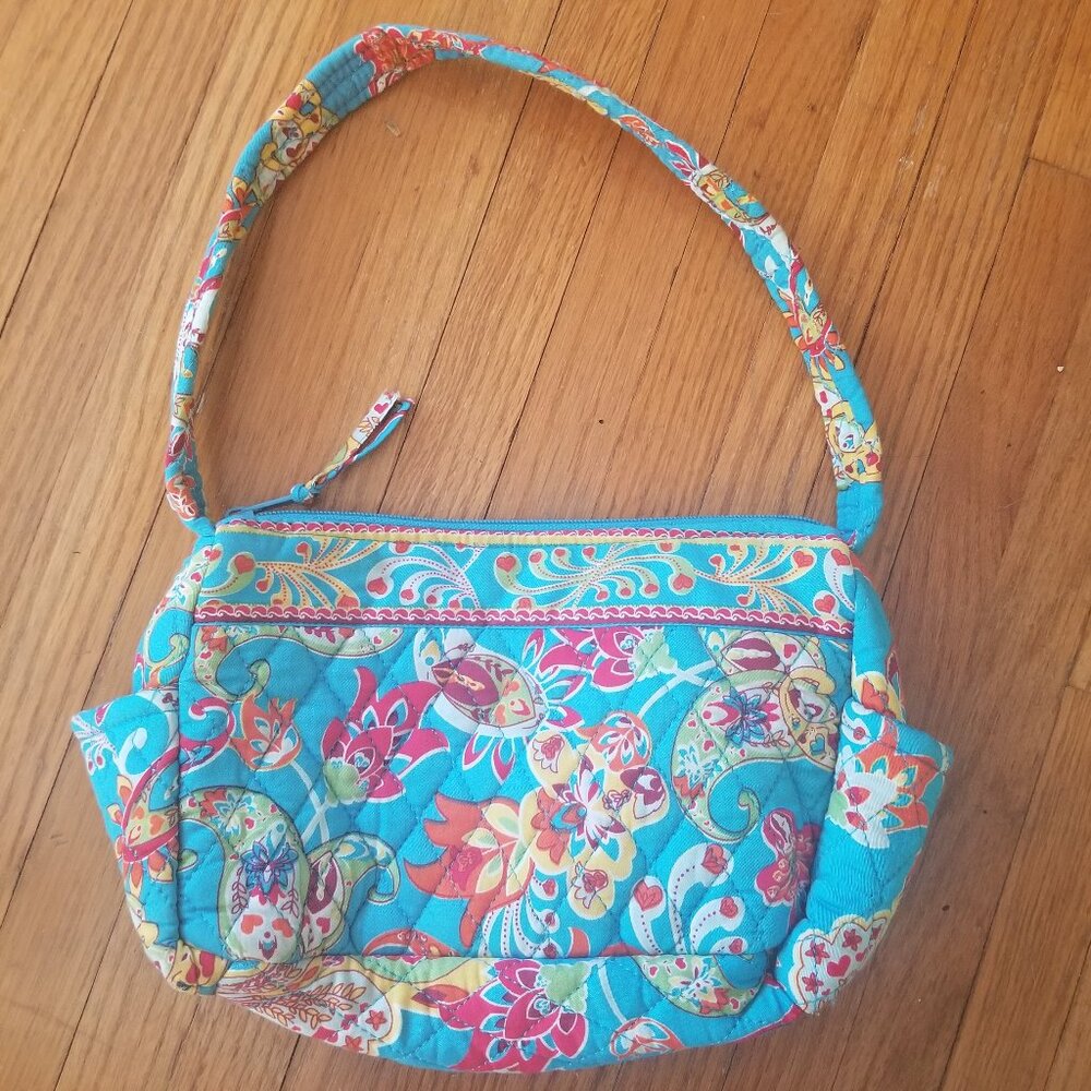 Vera Bradley-esque Shoulder Bag Purse - Picture 1 of 4